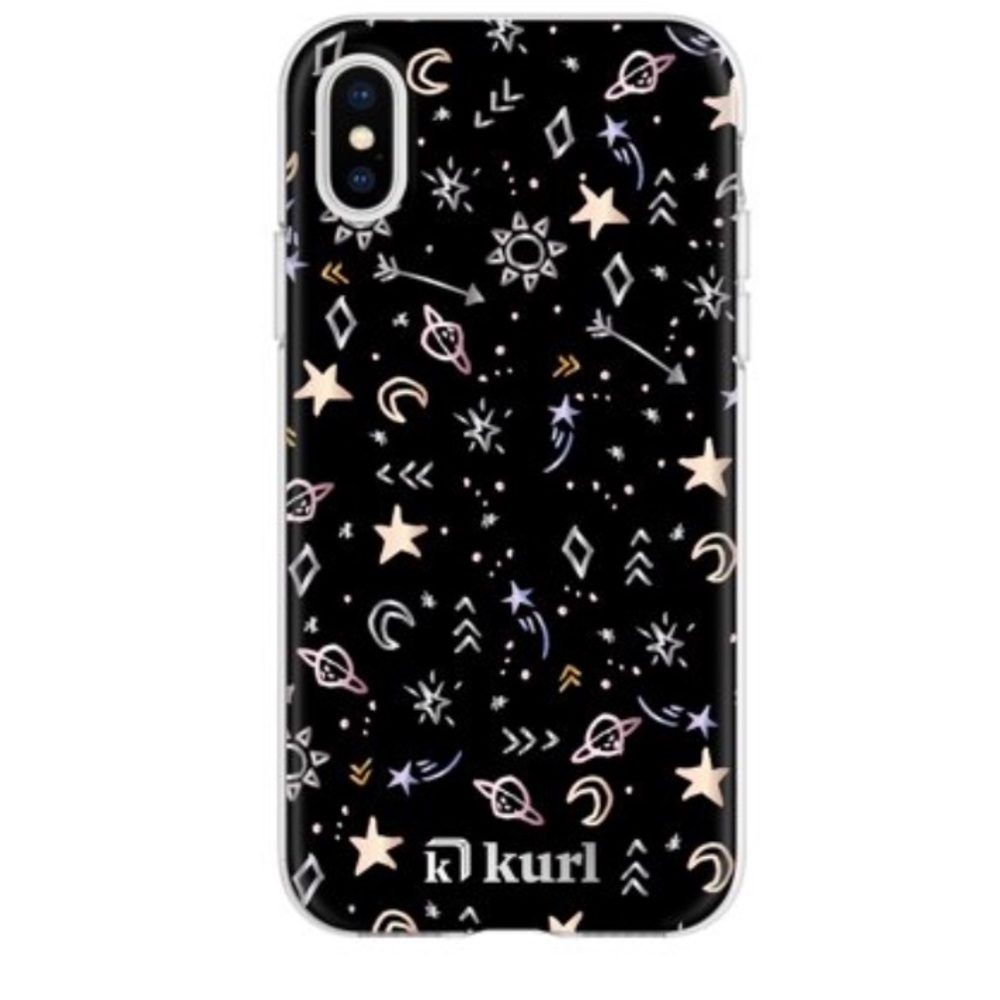 💜kurl iPhone XS/X protective phone Case